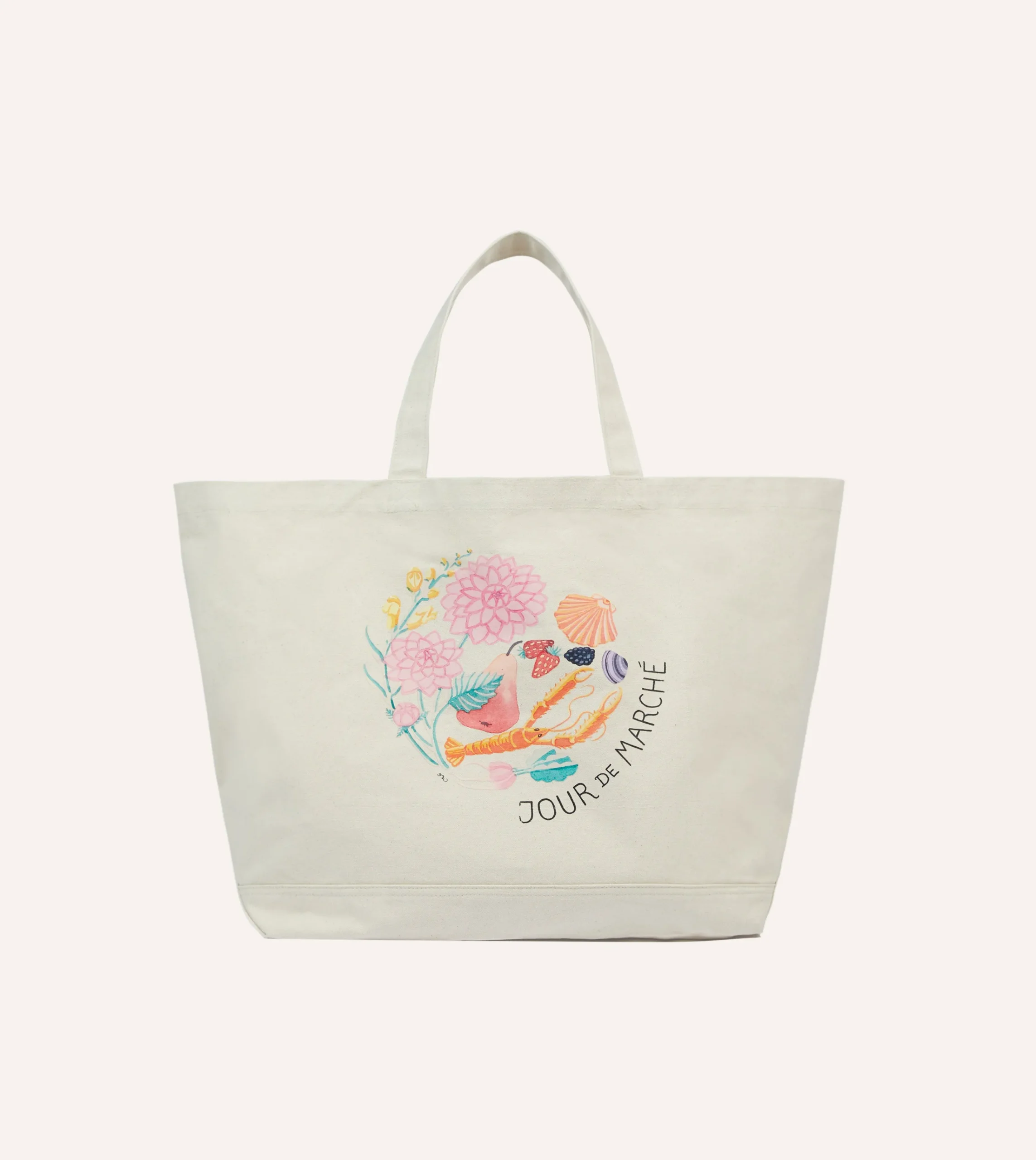 Drake’s Andreotti & Baribeaud For Drake's 'Jour De Marché' Tote Bag