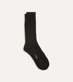 Drake’s Cotton Sports Socks