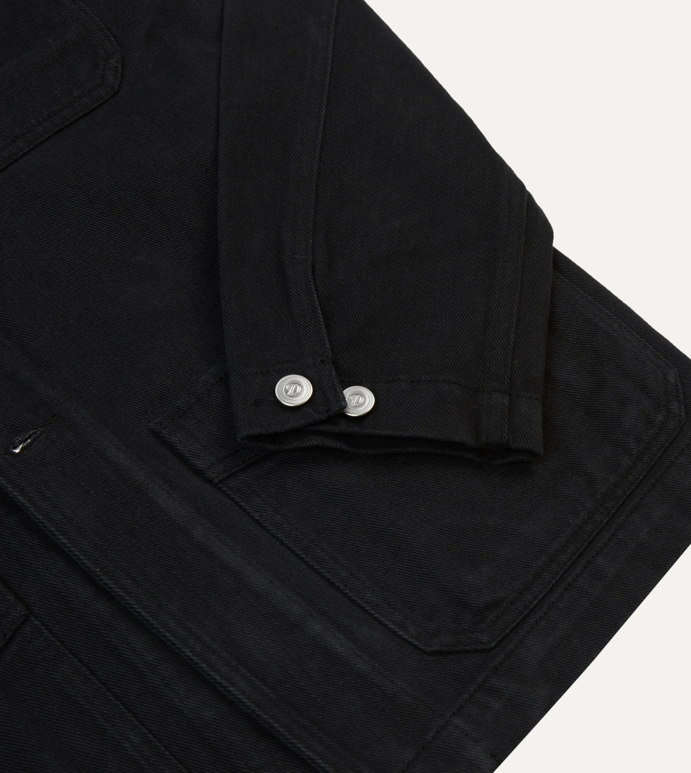 Drake’s Heavy Twill Cotton Five-Pocket Chore Jacket
