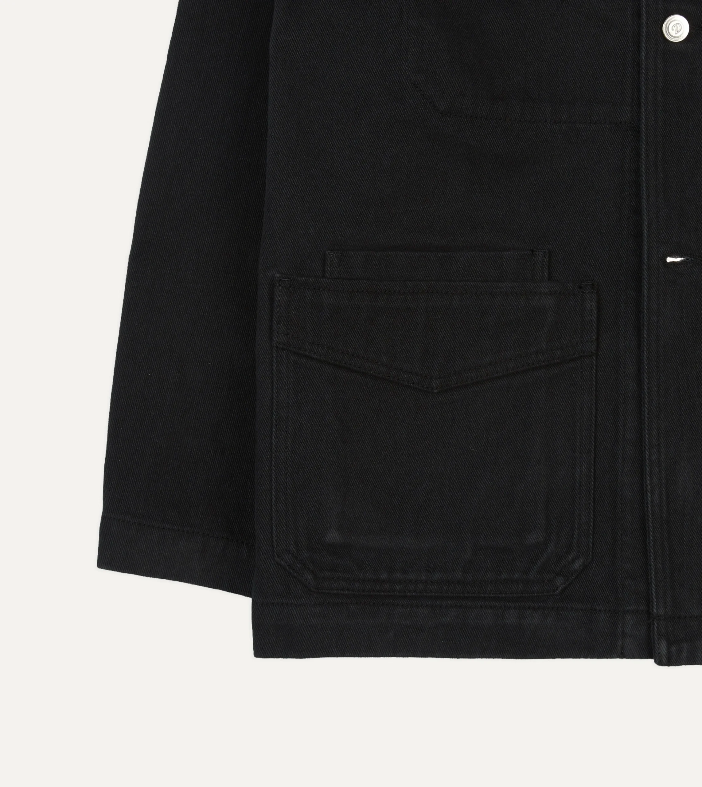 Drake’s Heavy Twill Cotton Five-Pocket Chore Jacket
