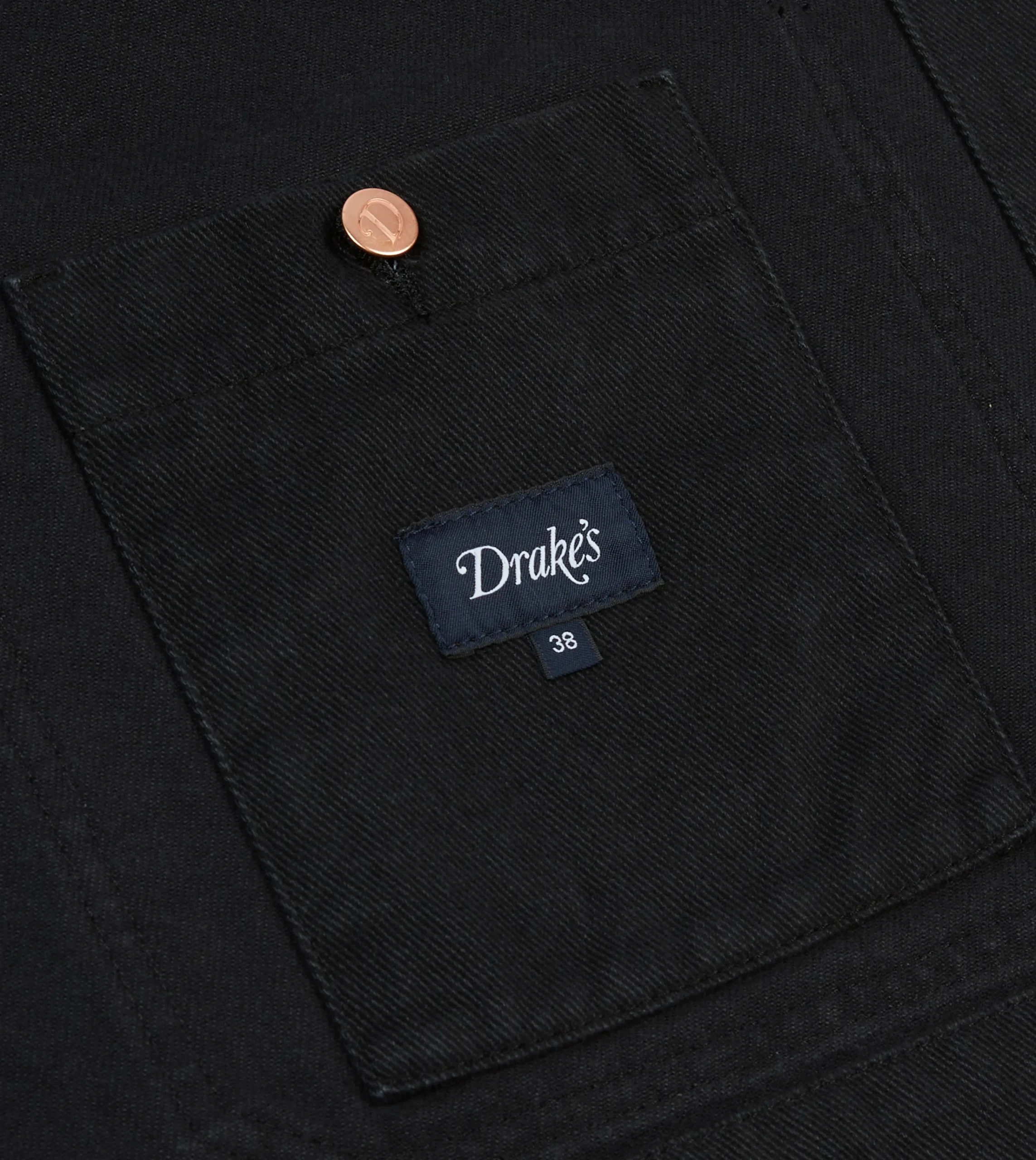 Drake’s Heavy Twill Cotton Five-Pocket Chore Jacket