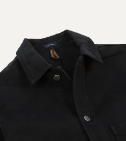 Drake’s Heavy Twill Cotton Five-Pocket Chore Jacket
