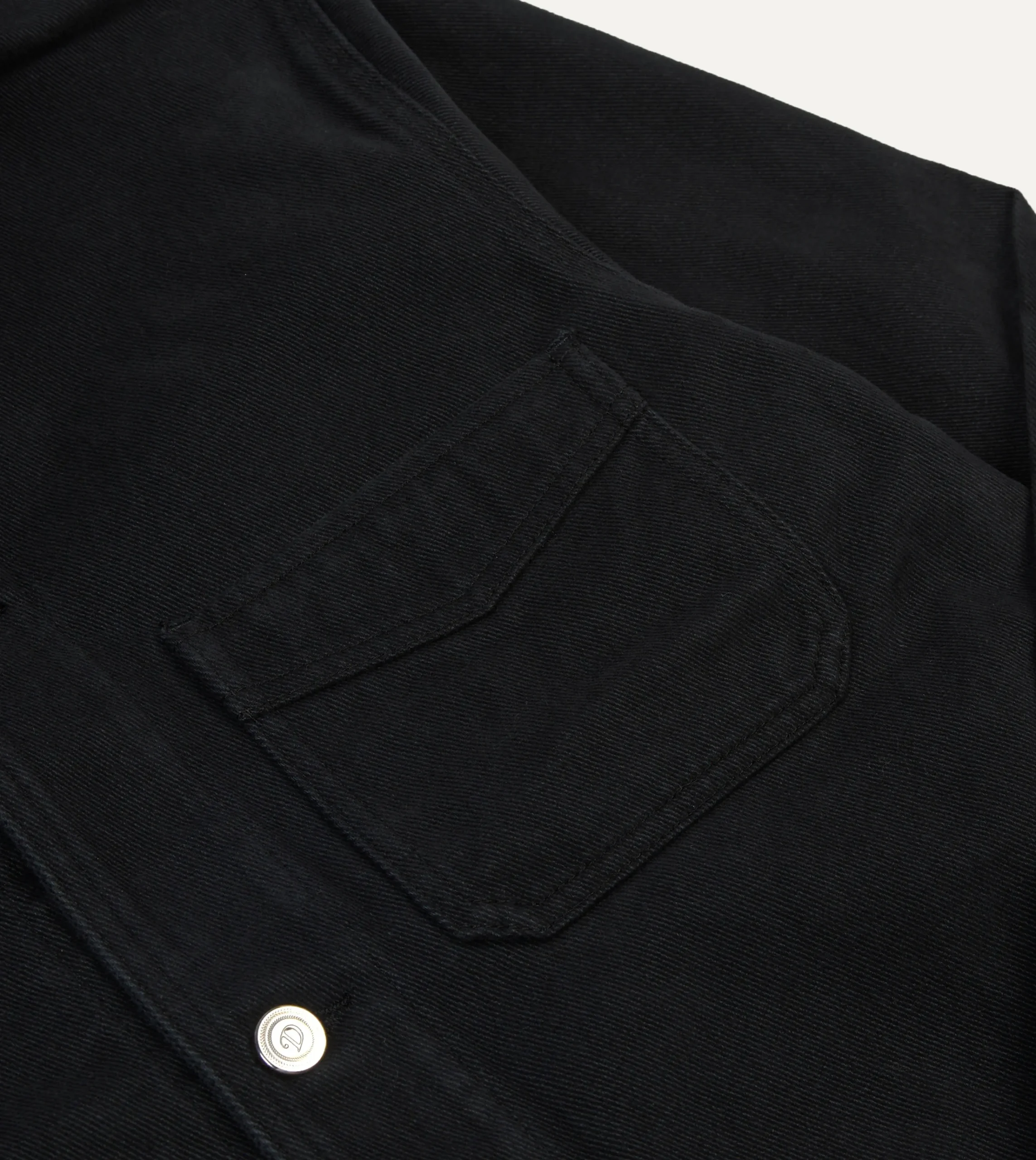 Drake’s Heavy Twill Cotton Five-Pocket Chore Jacket
