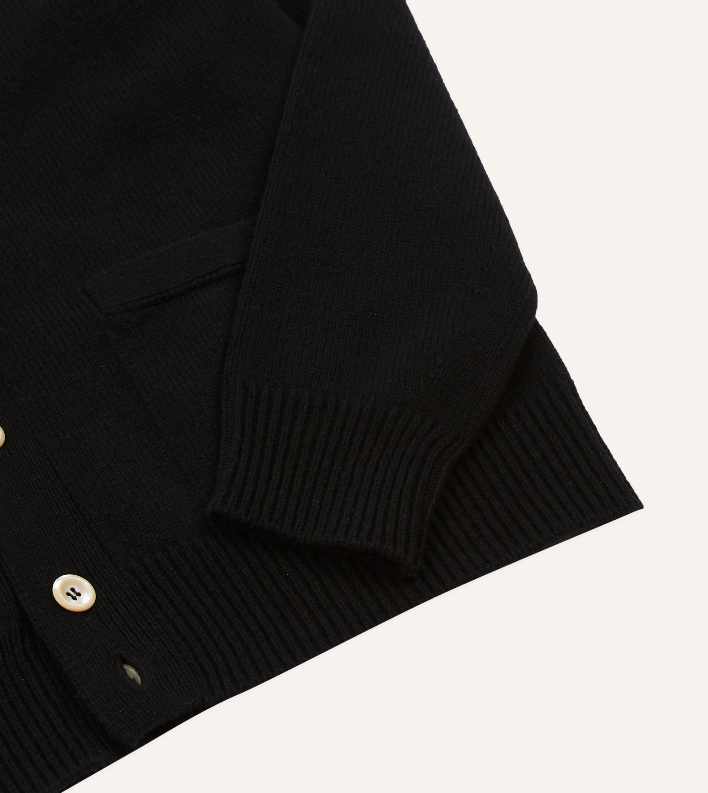 Drake’s Lambswool 6 Button Cardigan