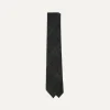 Drake’s Blackwatch Check Hand Rolled Wool Tie