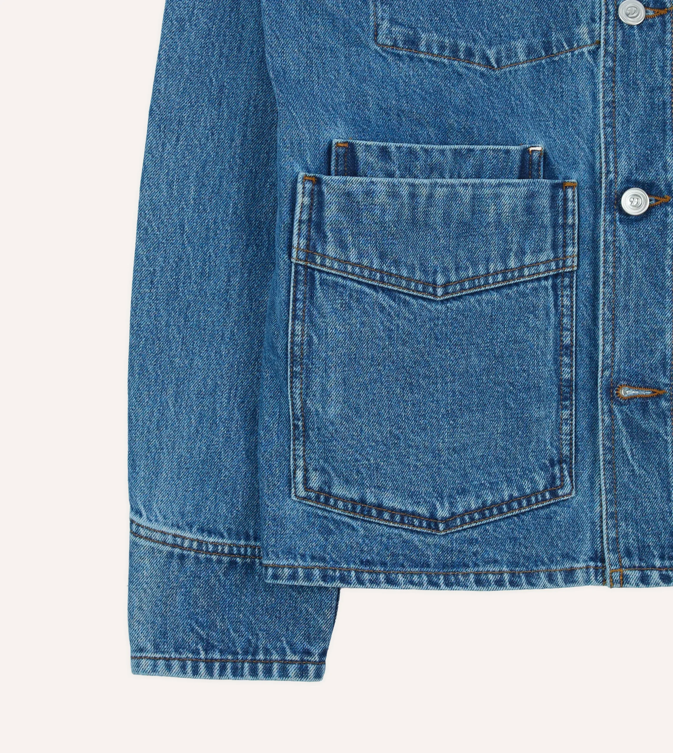 Drake’s Denim Work Jacket