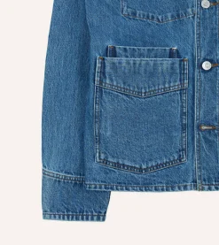Drake’s Denim Work Jacket