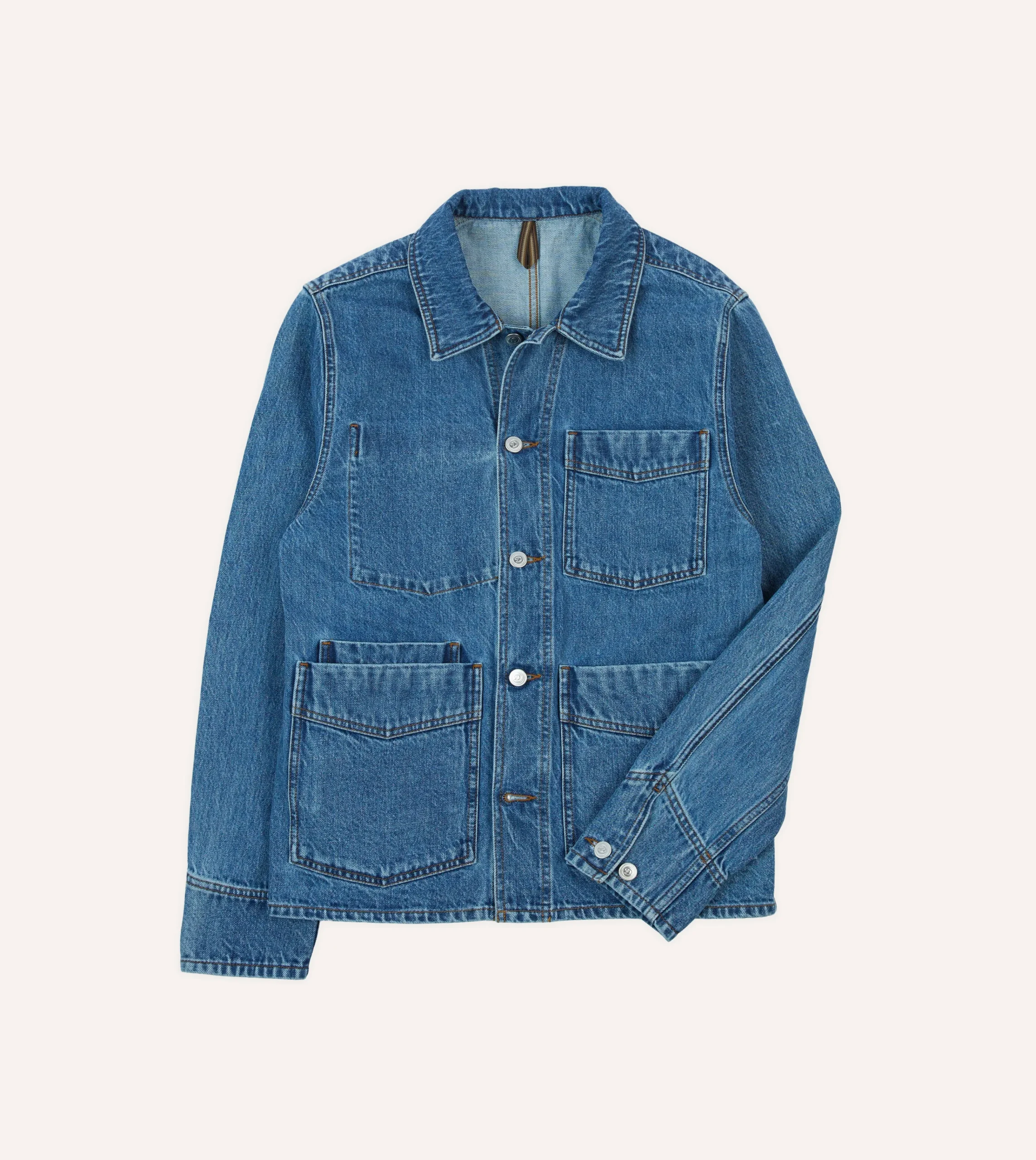 Drake’s Denim Work Jacket