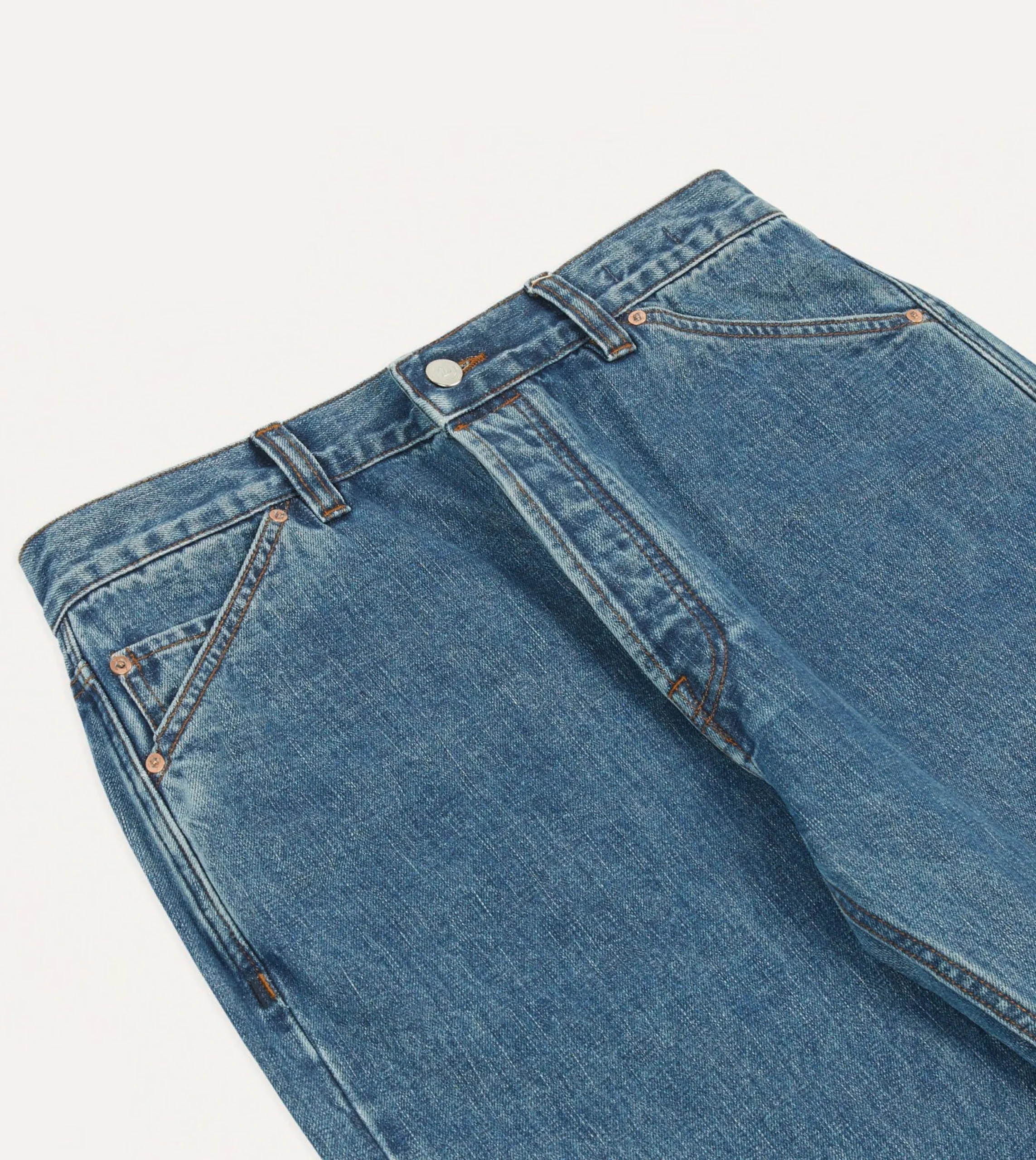 Drake’s 14.2oz Japanese Selvedge Denim Five-Pocket Jeans
