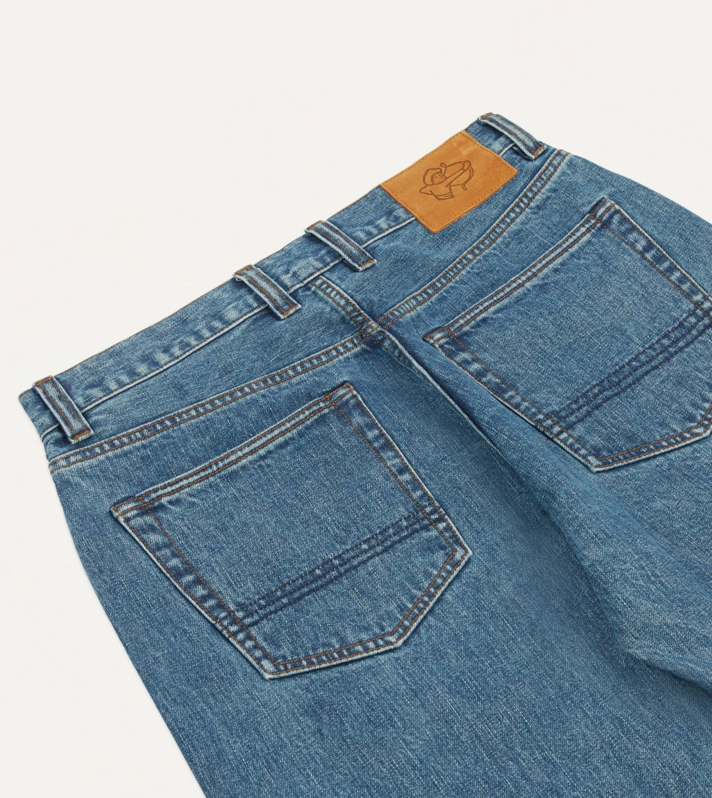 Drake’s 14.2oz Japanese Selvedge Denim Five-Pocket Jeans