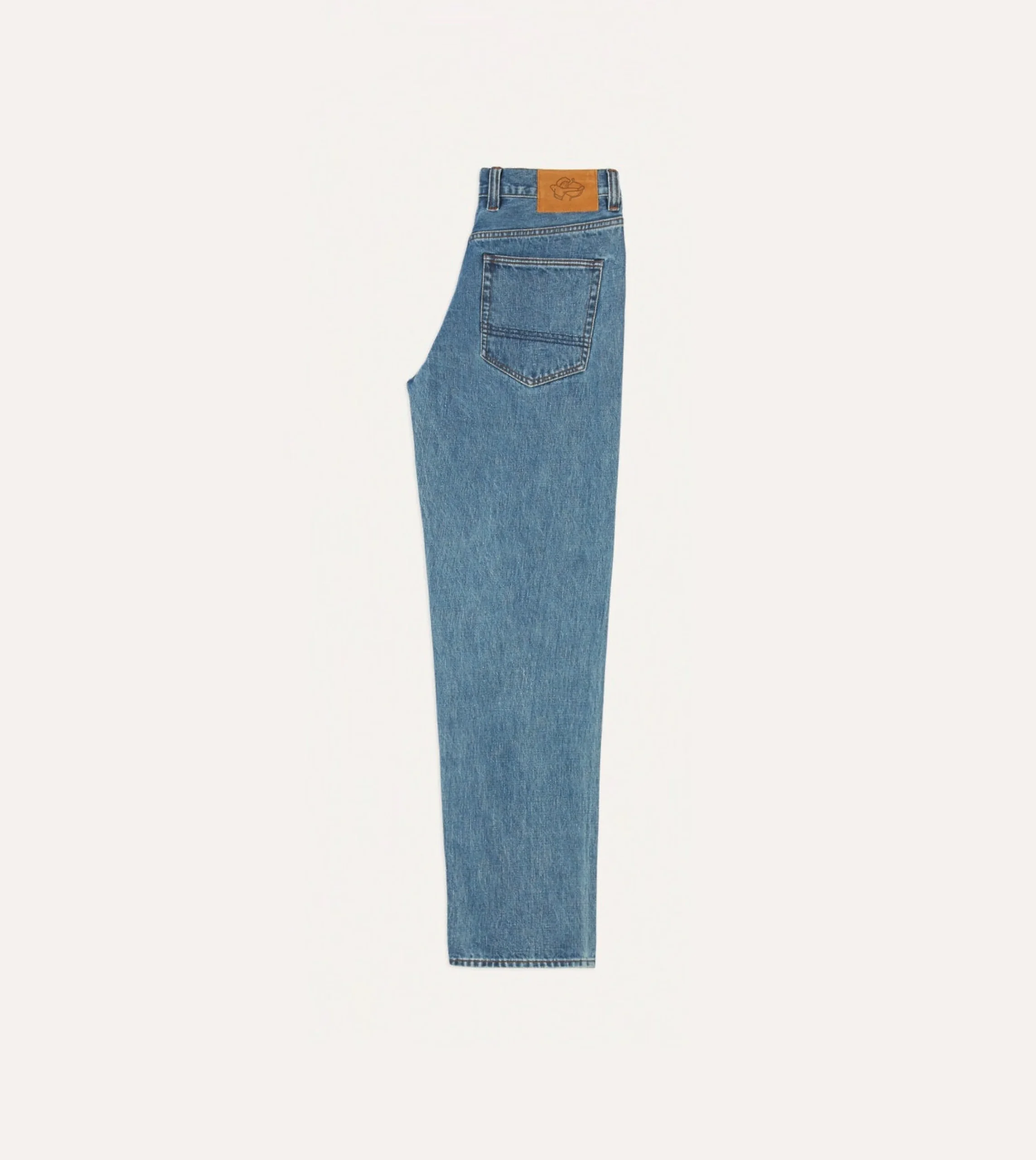 Drake’s 14.2oz Japanese Selvedge Denim Five-Pocket Jeans