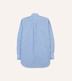 Drake’s Bengal Stripe Cotton Poplin Button-Down Shirt