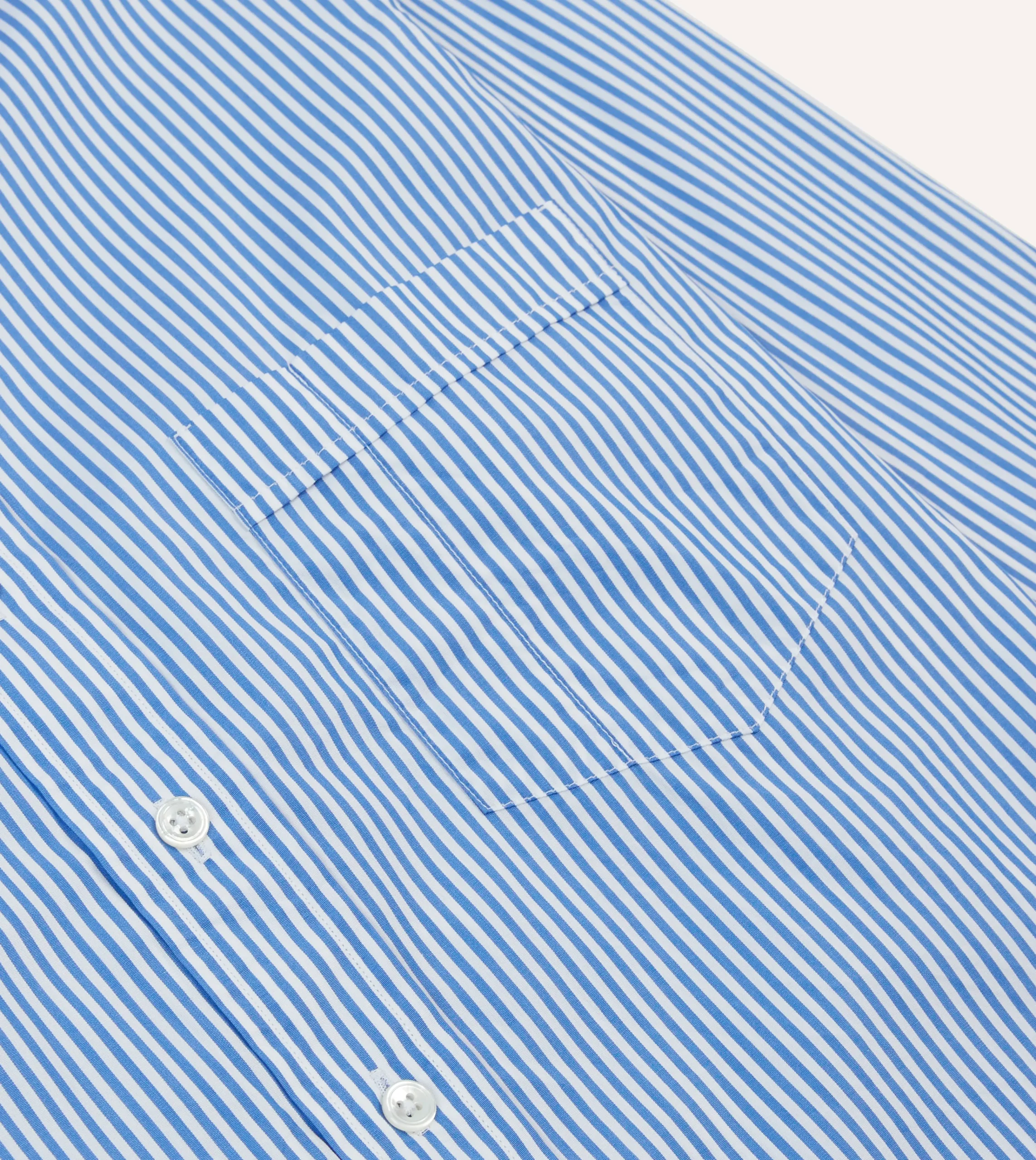 Drake’s Bengal Stripe Cotton Poplin Button-Down Shirt
