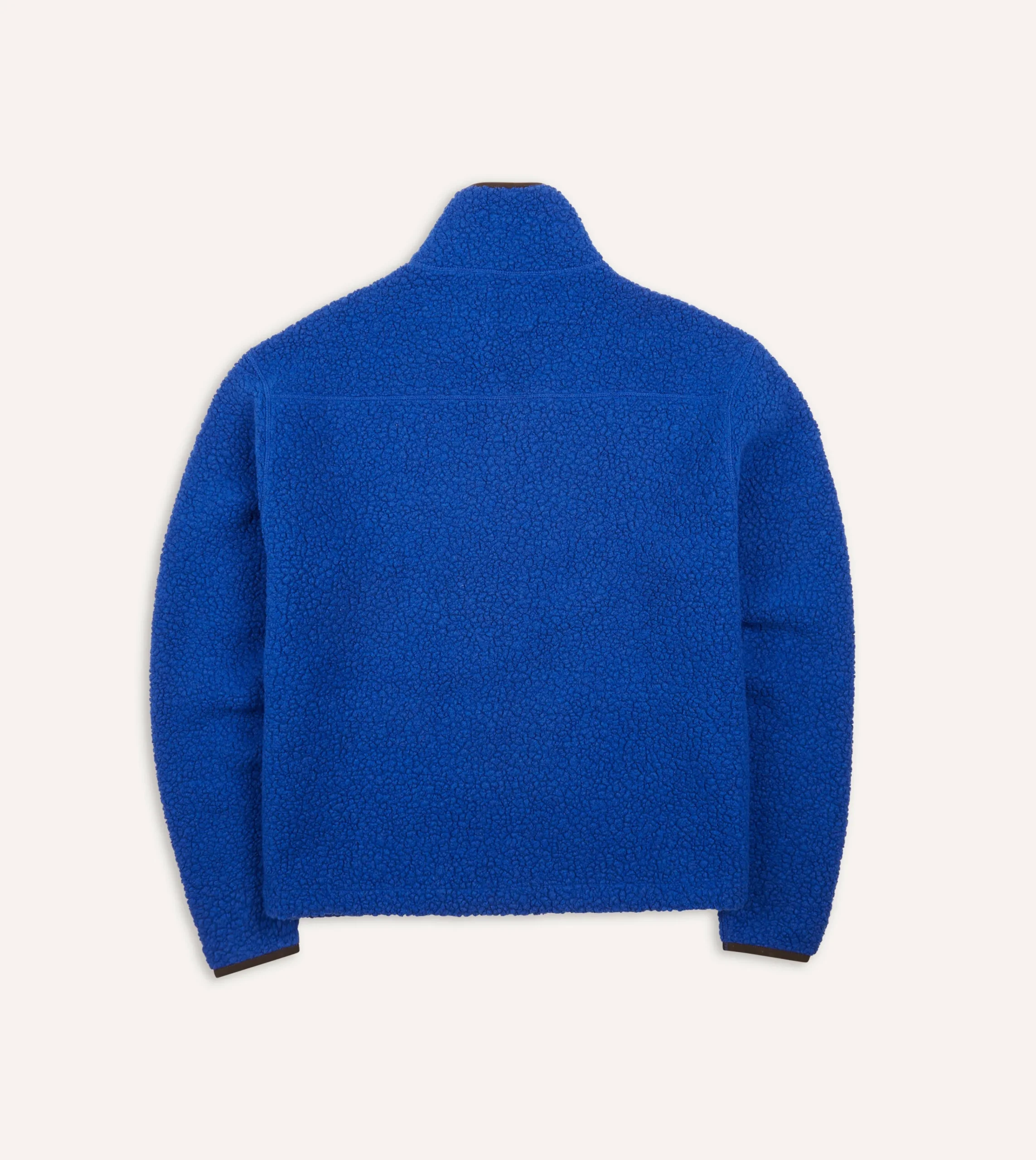 Drake’s Boucle Wool Zip Fleece Jacket