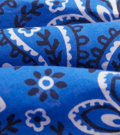 Drake’s Paisley Print Cotton Bandana