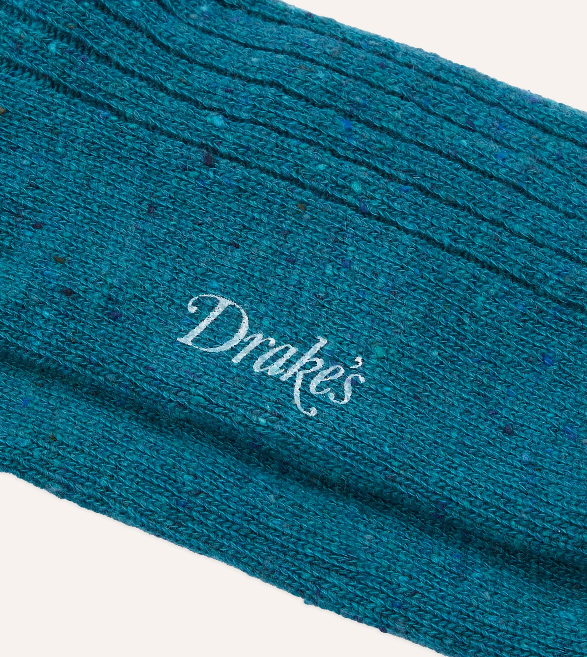Drake’s Striped Donegal Wool Socks