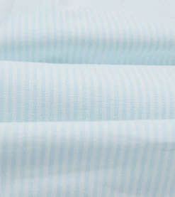 Drake’s Ticking Stripe Cotton Oxford Cloth Pocket Button-Down Shirt