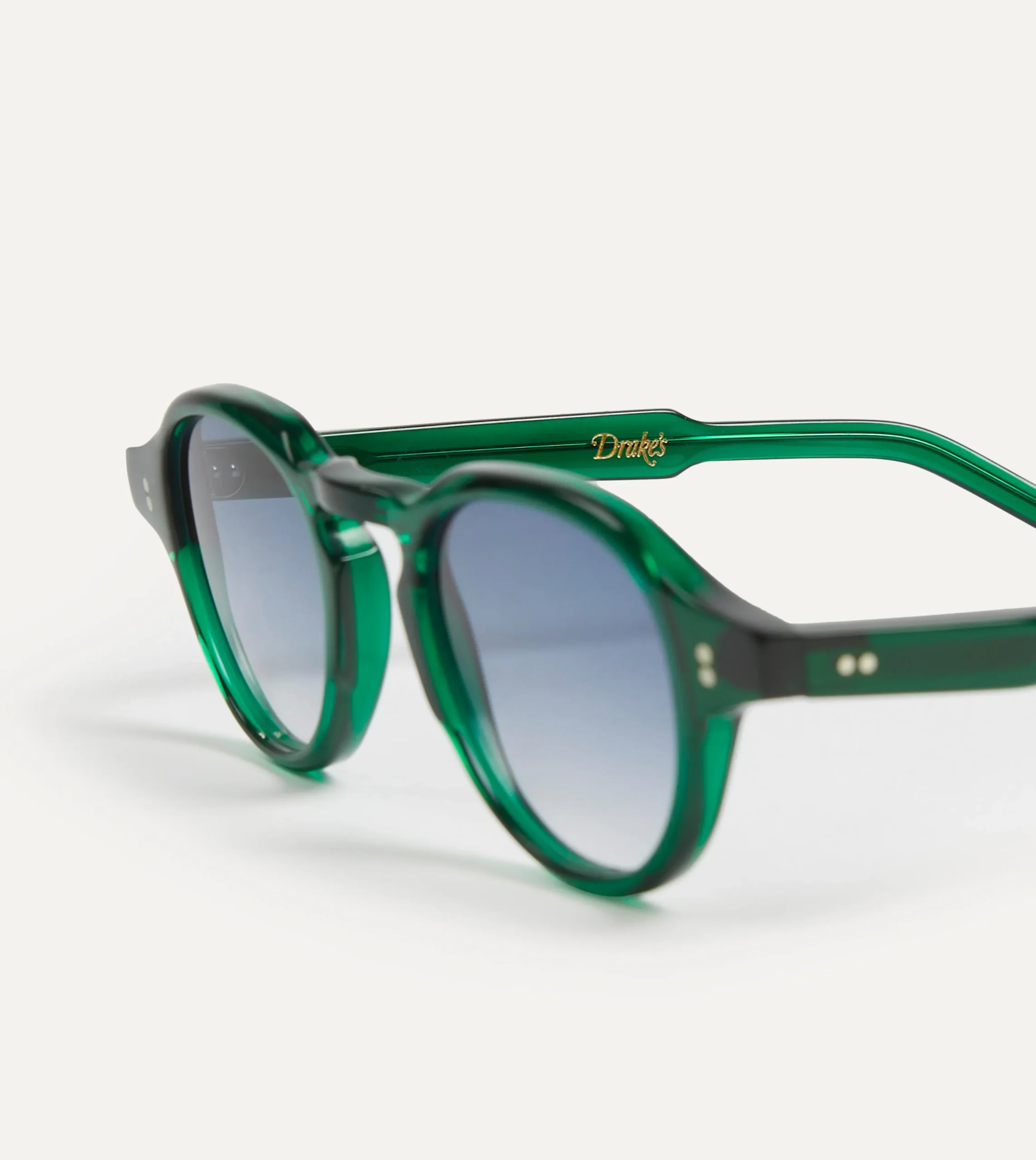 Drake’s Bottle Green Acetate Blake Sunglasses
