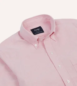 Drake’s Cotton Oxford Cloth Button-Down Shirt