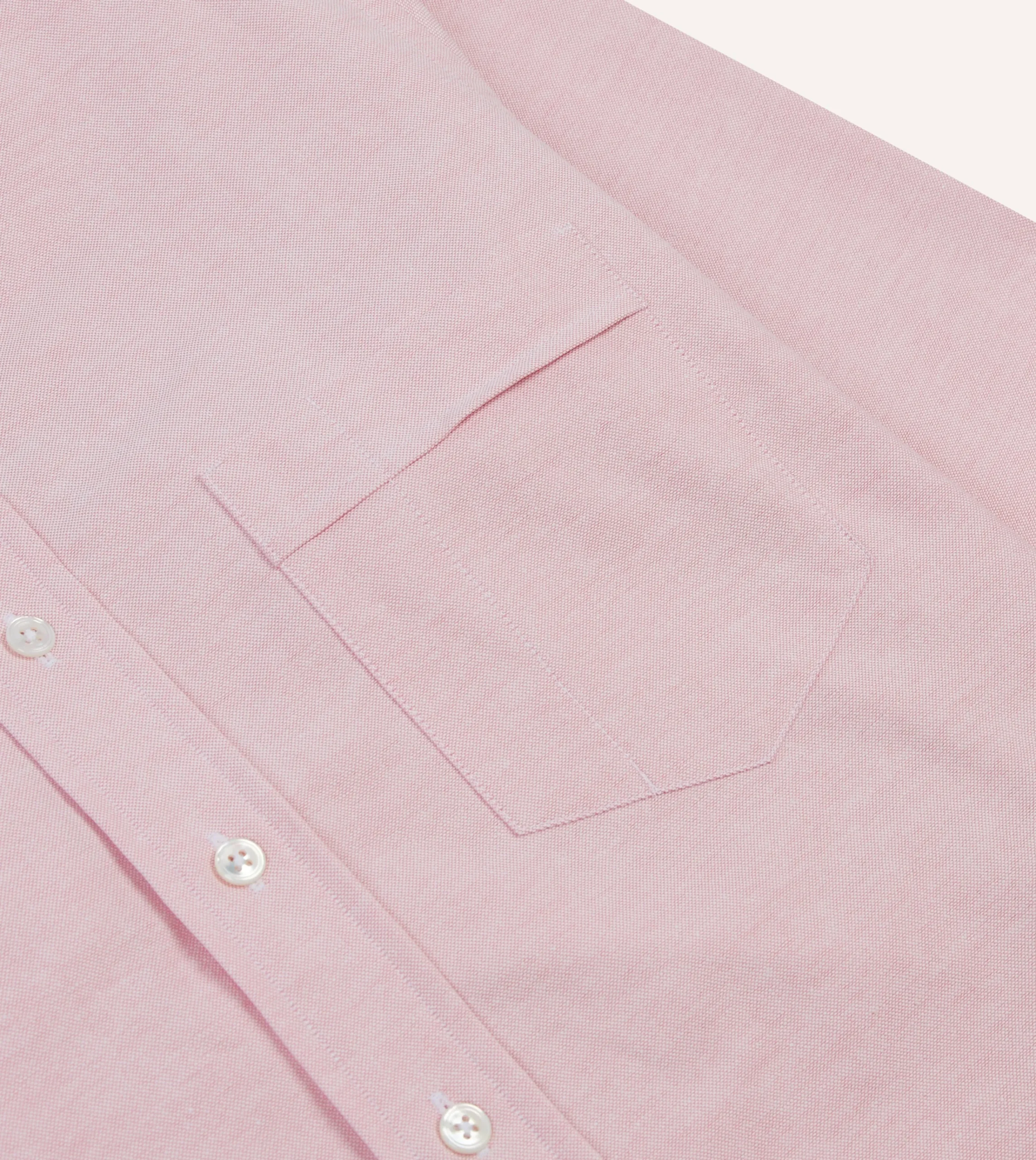 Drake’s Cotton Oxford Cloth Button-Down Shirt