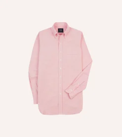 Drake’s Cotton Oxford Cloth Button-Down Shirt