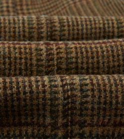 Drake’s Brown And Red Prince Of Wales Check Tweed Games Blazer Mk. VII