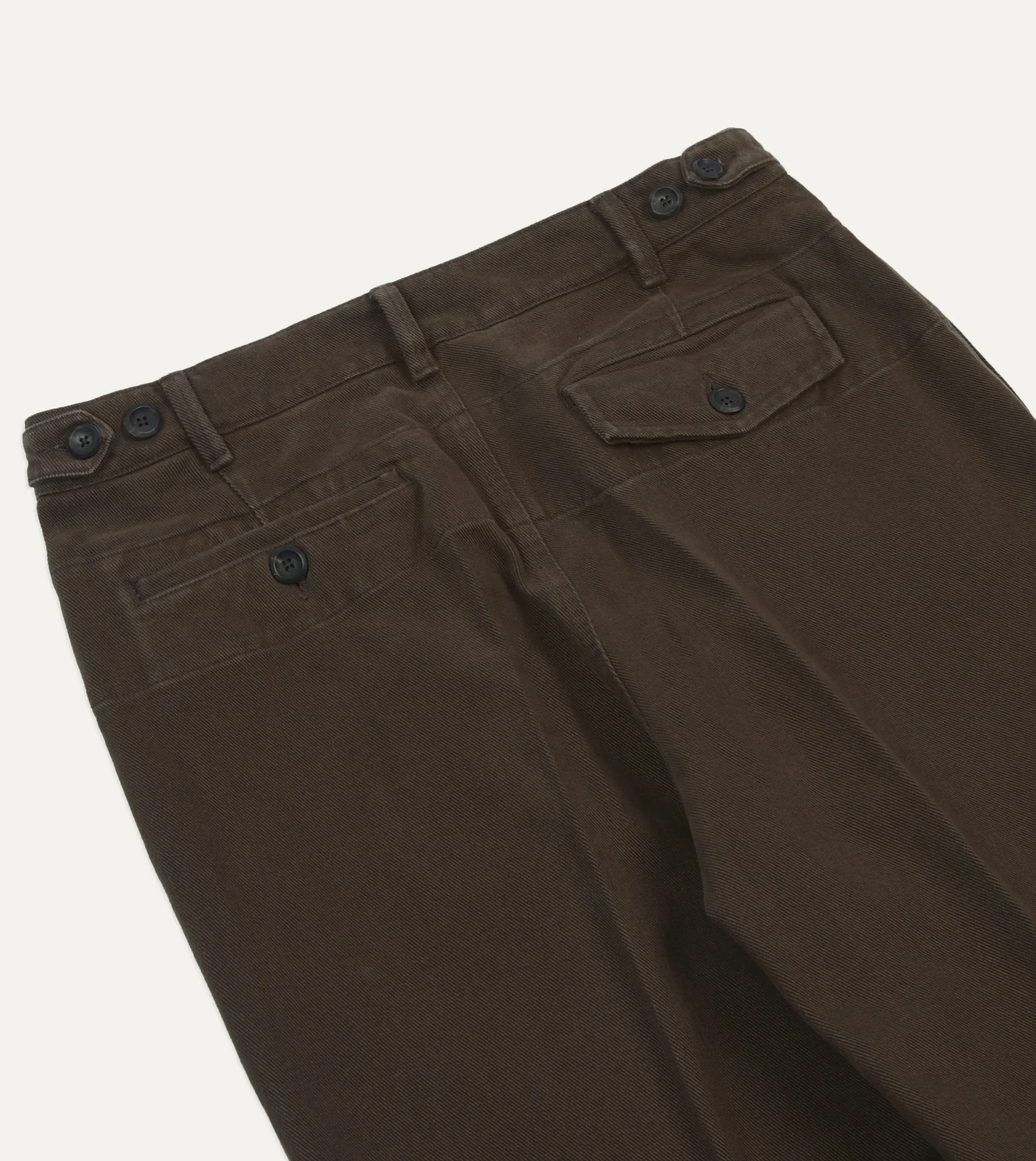 Drake’s Heavy Cotton Twill Games Trousers