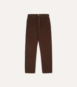 Drake’s Japanese Selvedge Needlecord Five-Pocket Trousers
