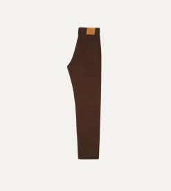 Drake’s Japanese Selvedge Needlecord Five-Pocket Trousers