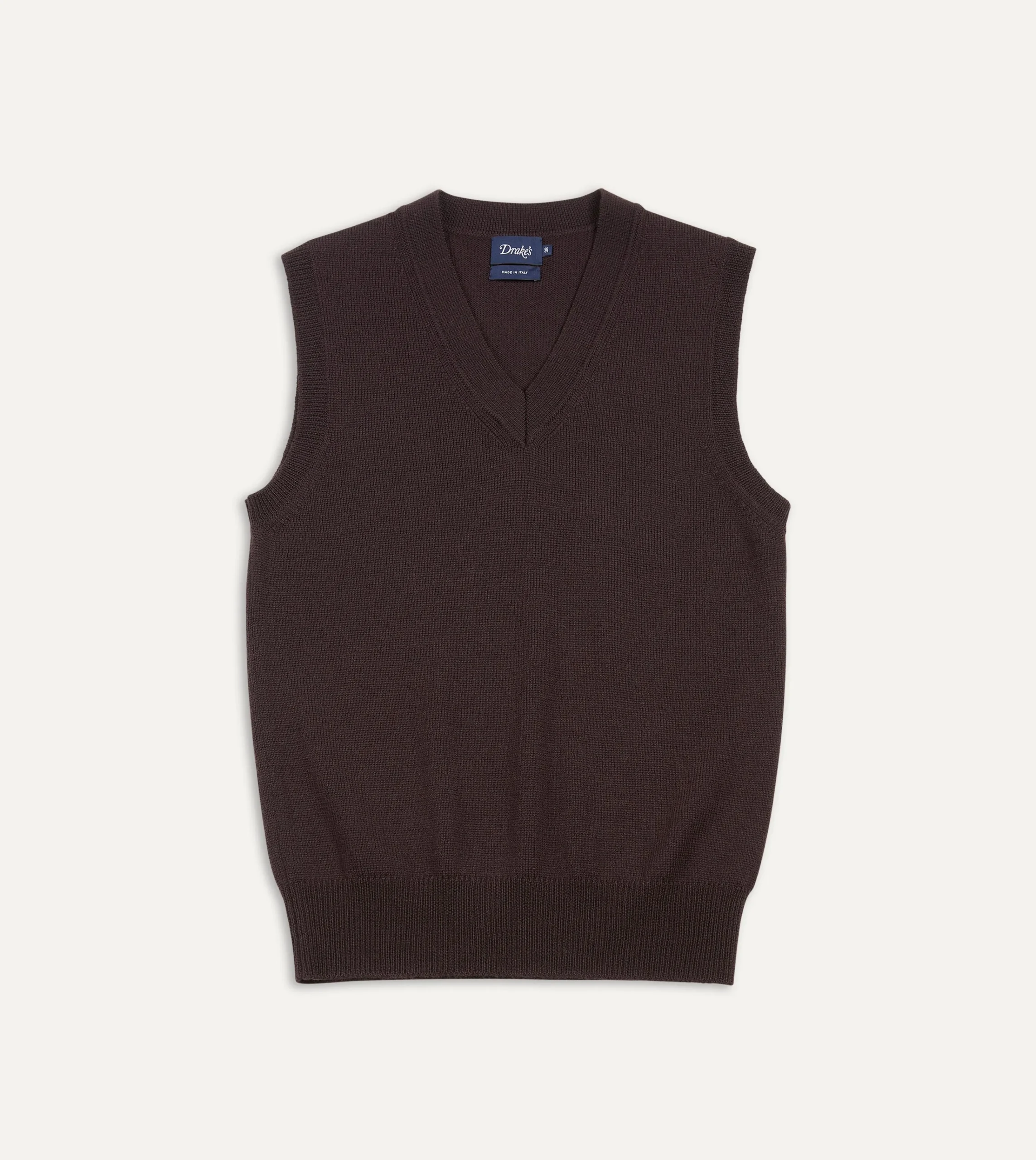 Drake’s Merino Wool Knitted Vest