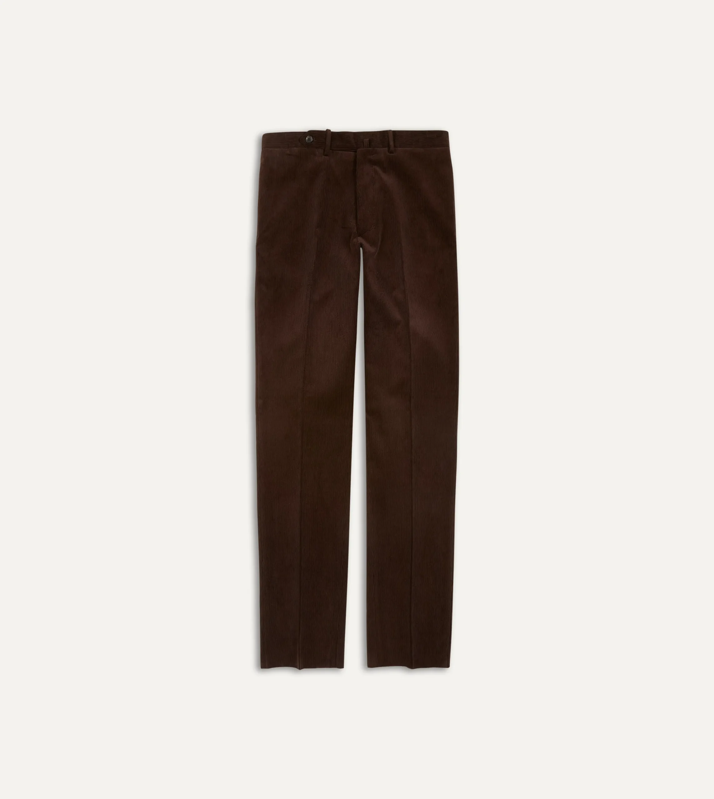 Drake’s Mid-Wale Corduroy Flat Front Trouser