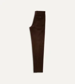 Drake’s Mid-Wale Corduroy Flat Front Trouser
