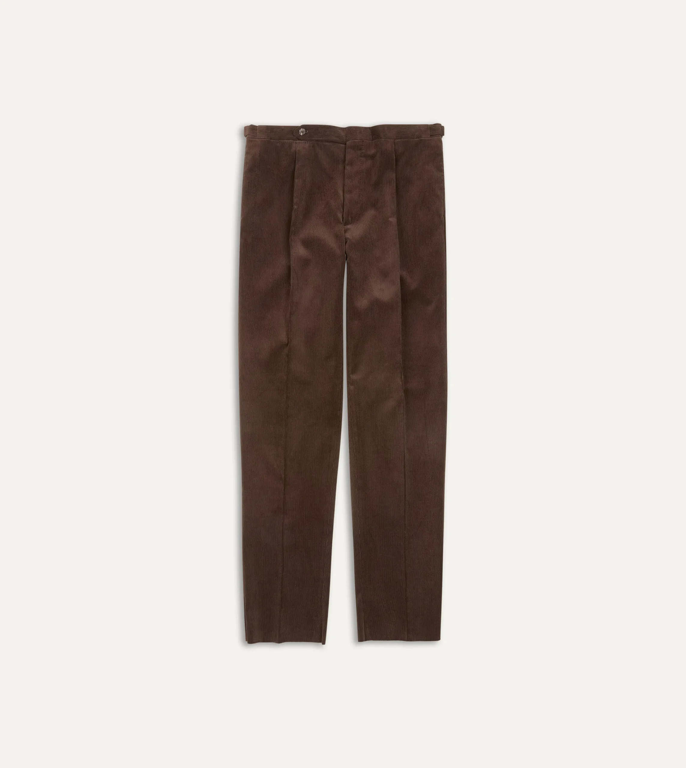 Drake’s Mid-Wale Corduroy Single Pleat Trouser