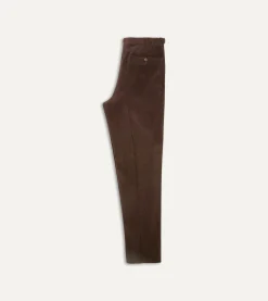 Drake’s Mid-Wale Corduroy Single Pleat Trouser