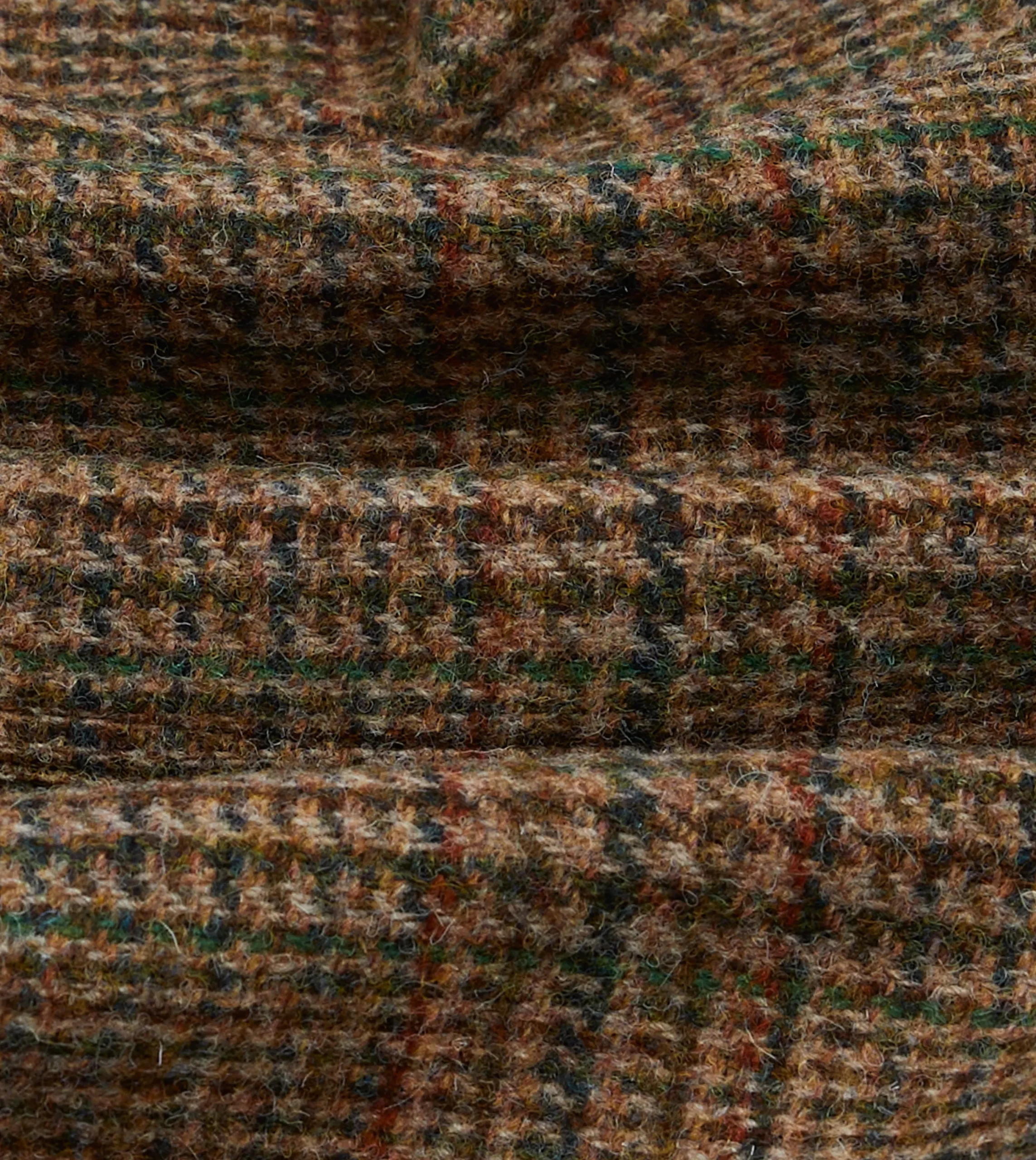 Drake’s Brown Prince Of Wales Check Harris Tweed Games Blazer Mk. VII