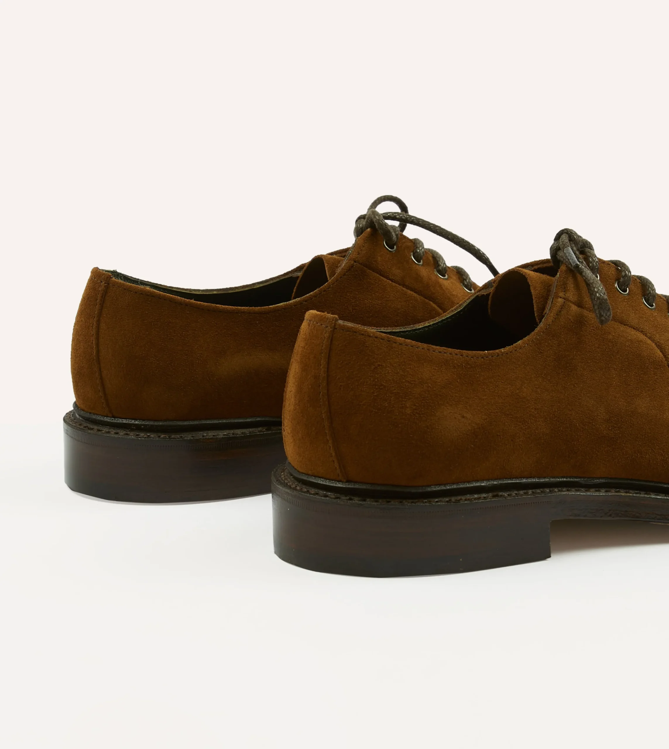 Drake’s Suede August Goodyear Welted Derby Shoe