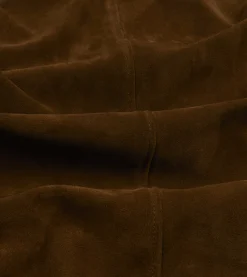 Drake’s Brown Suede Car Coat With Blanket Lining