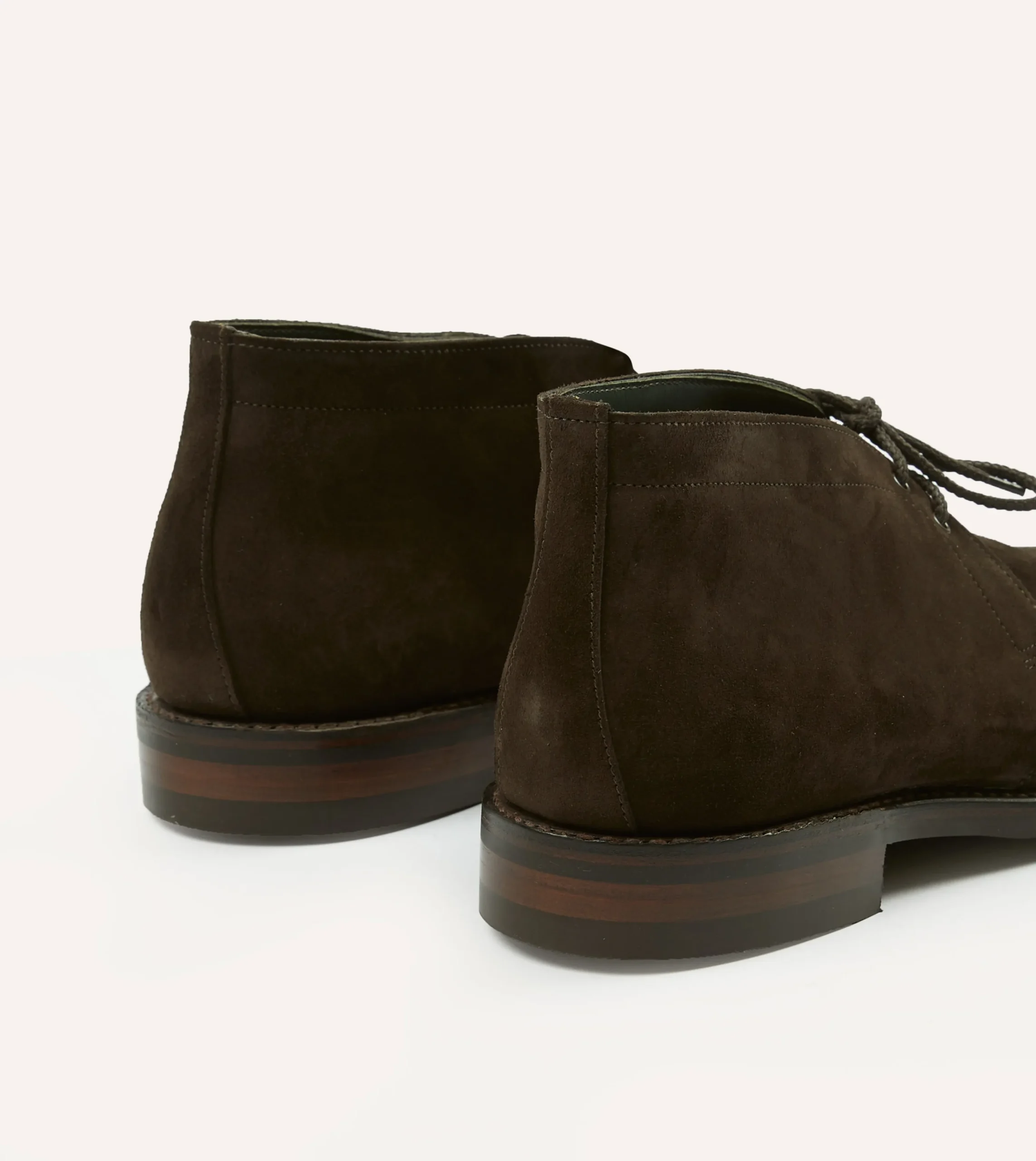 Drake’s Suede Murphy Goodyear Welted Chukka Boot
