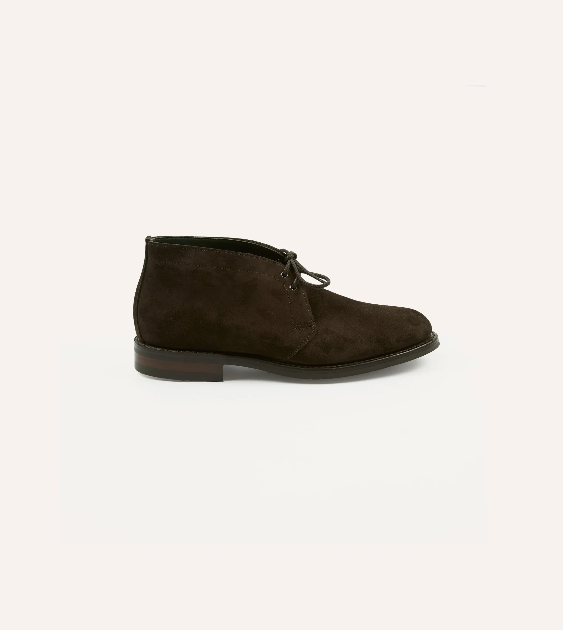 Drake’s Suede Murphy Goodyear Welted Chukka Boot
