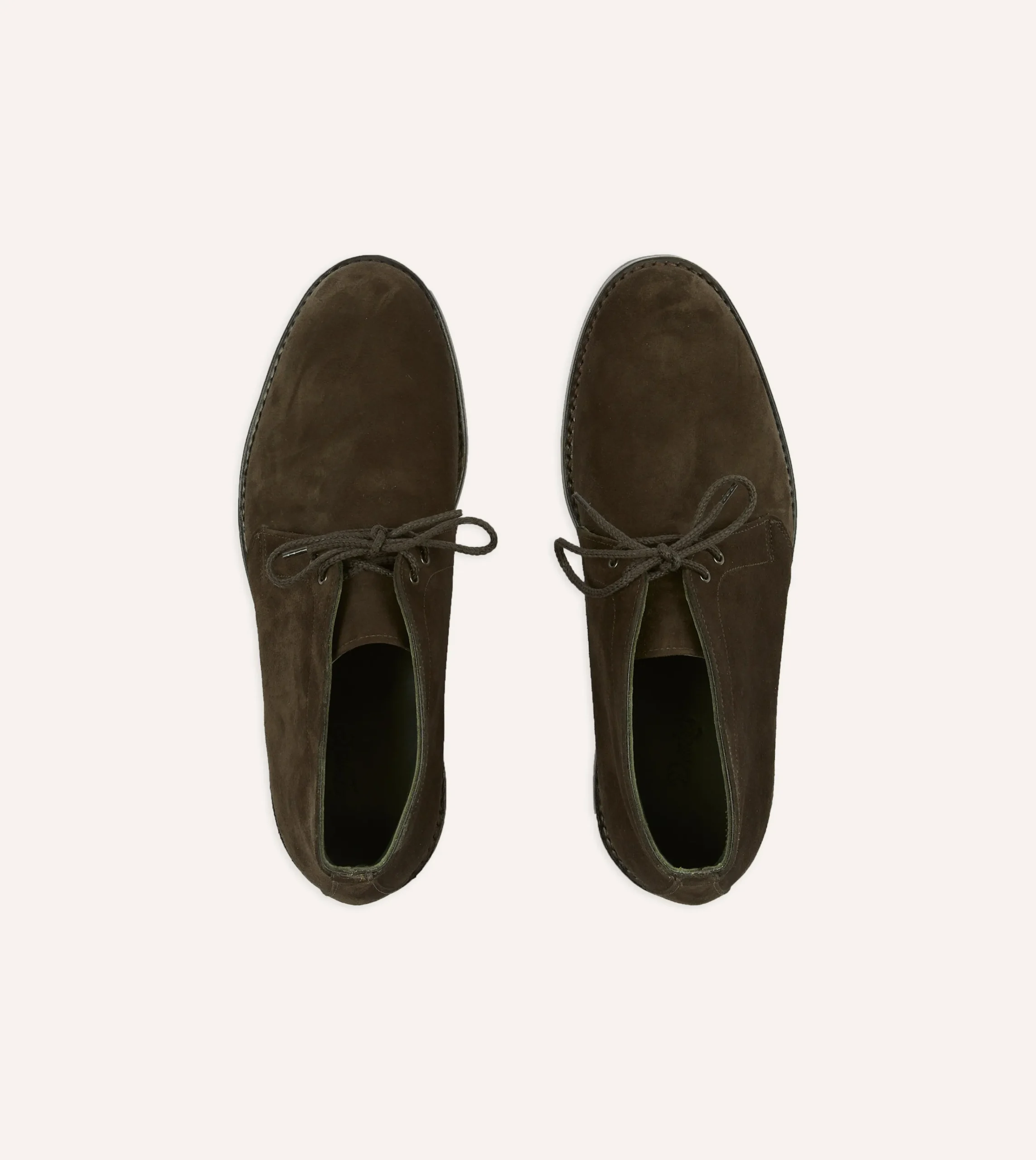 Drake’s Suede Murphy Goodyear Welted Chukka Boot
