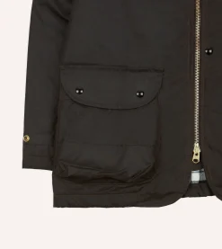 Drake’s Waxed Coverall Jacket
