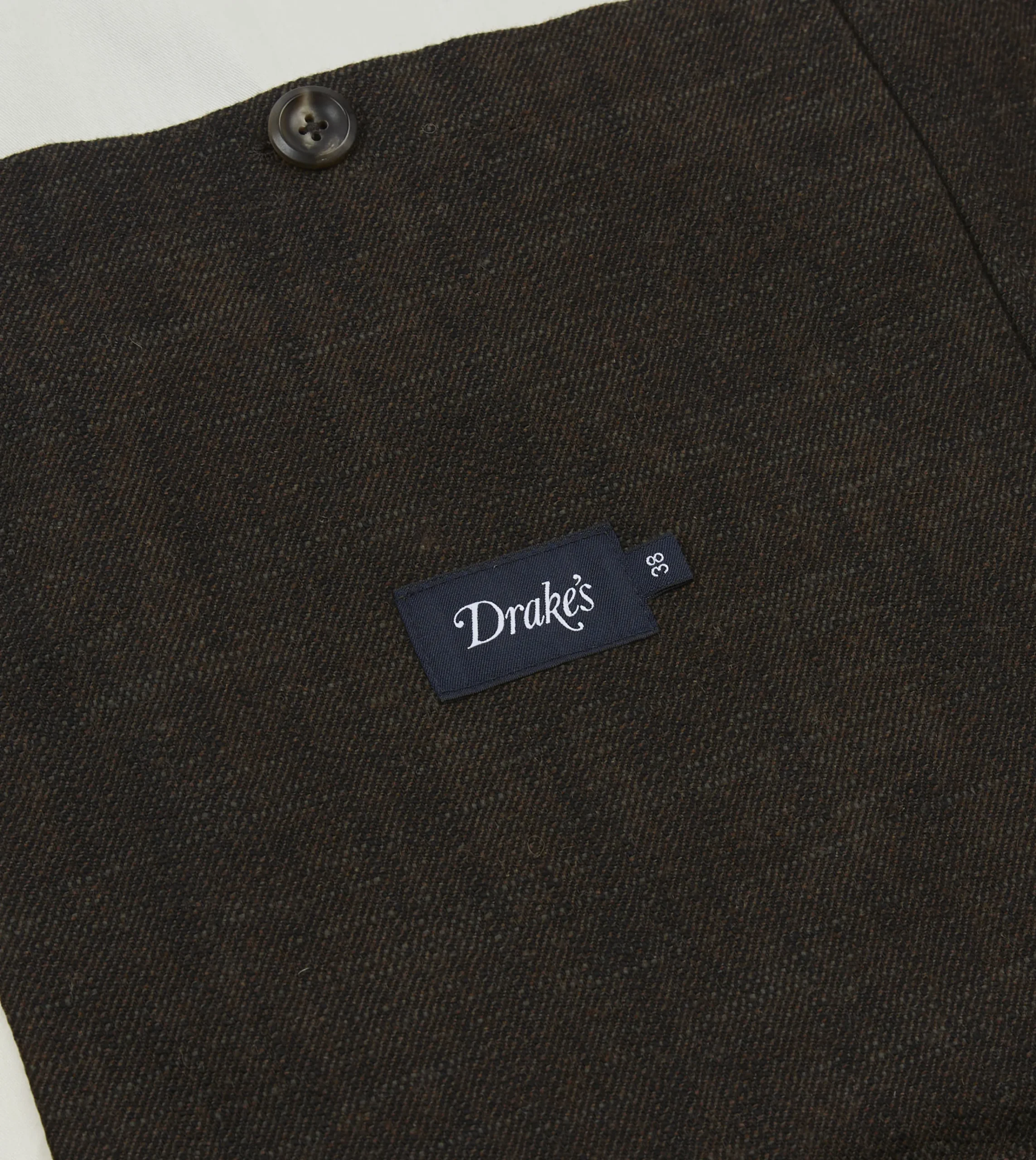 Drake’s Brown Wool-Cotton Three-Pocket Chore Jacket
