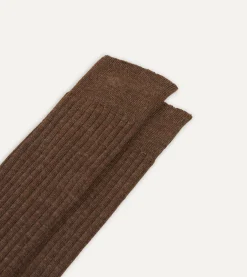 Drake’s Wool Over-the-Calf Socks