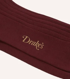 Drake’s Cotton Mid-Calf Socks