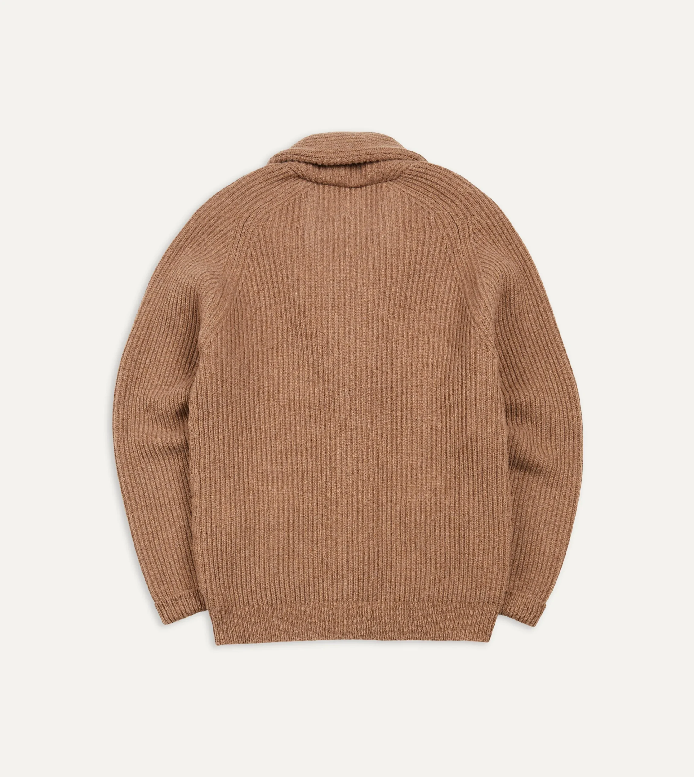 Drake’s Lambswool Shawl Collar Cardigan