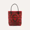 Drake’s Chamula Antique Red Wool Blanket Tote