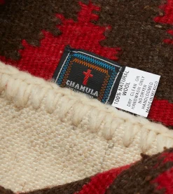 Drake’s Chamula Antique Red Wool Blanket Tote