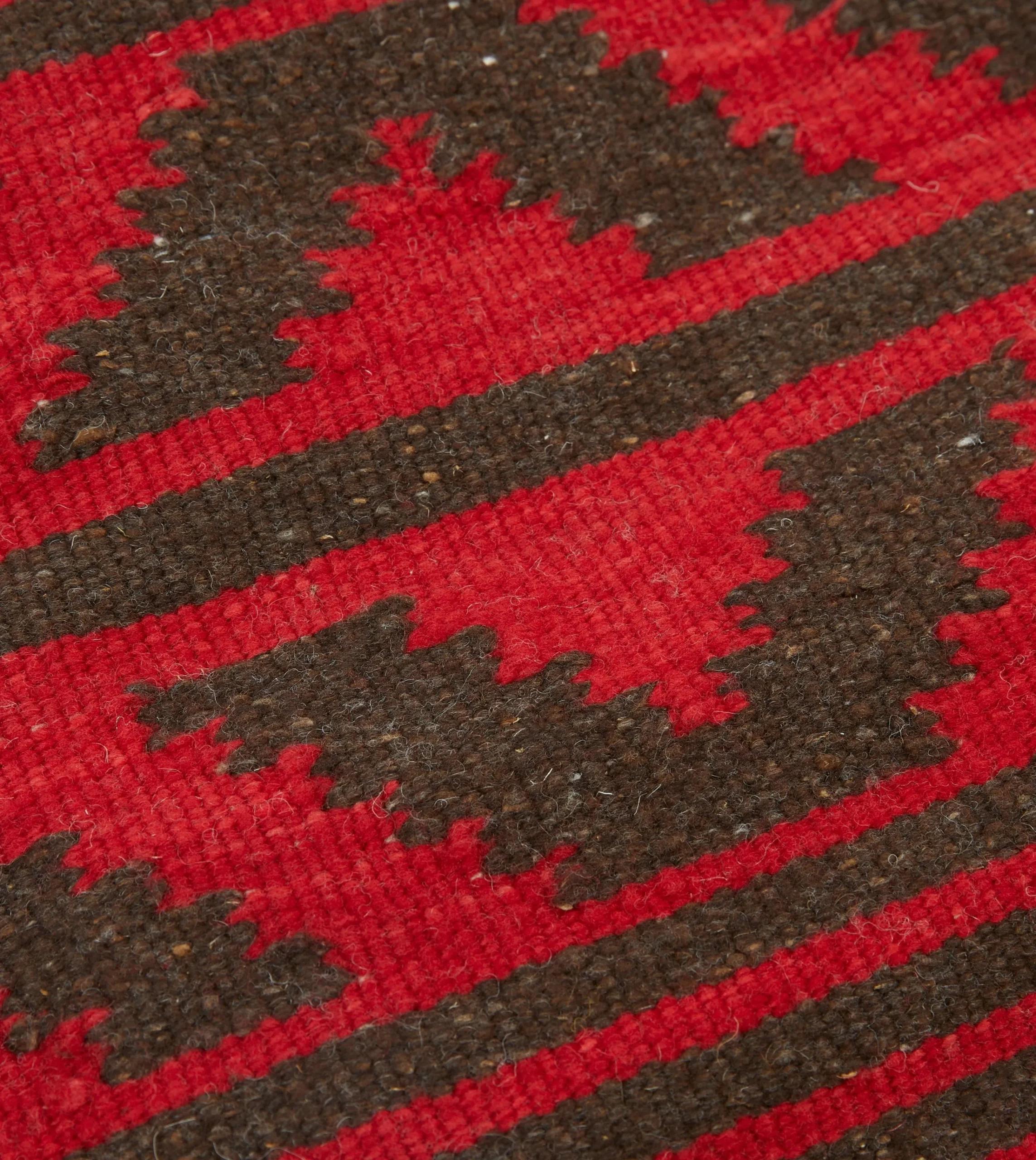 Drake’s Chamula Antique Red Wool Blanket Tote