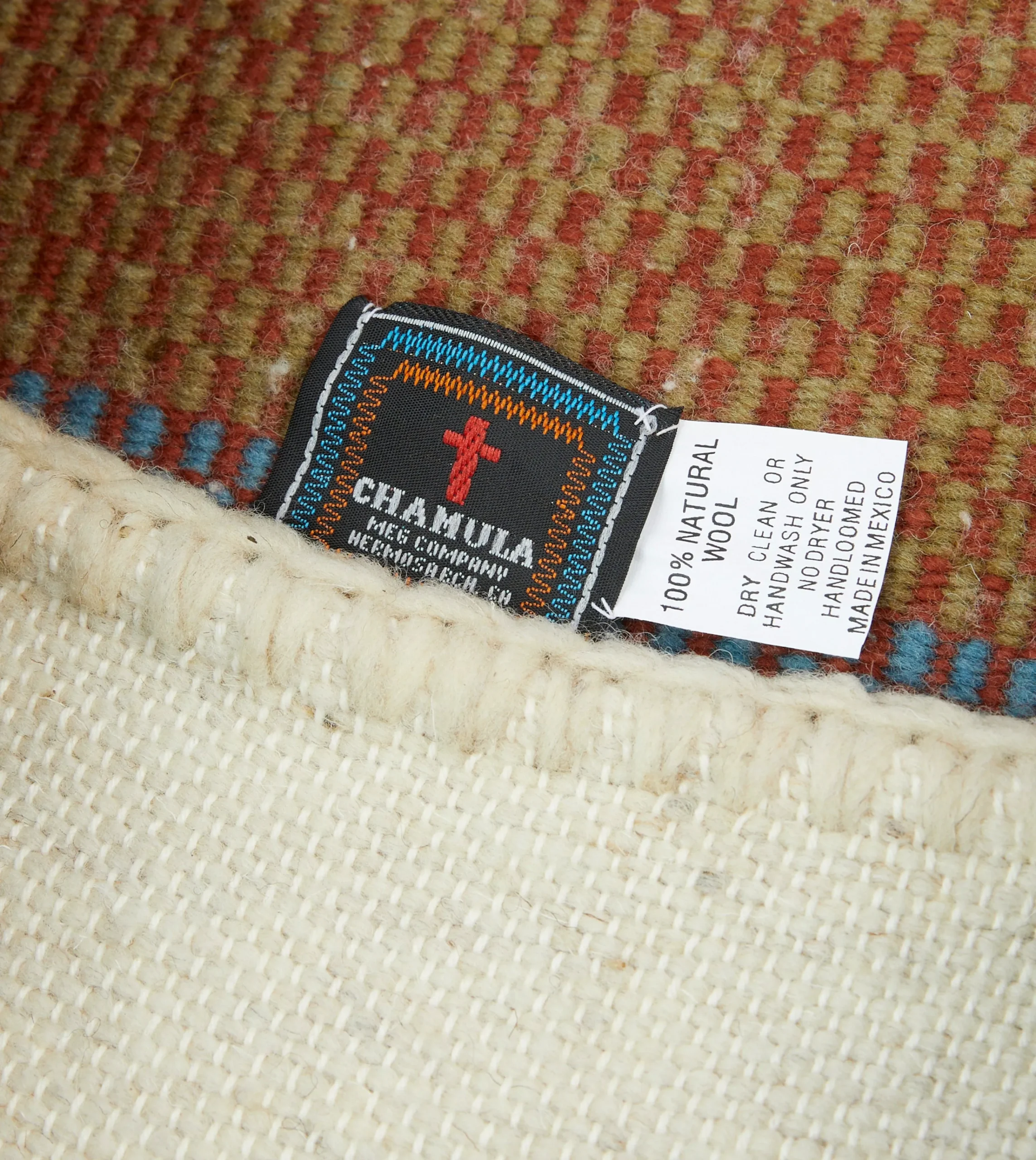 Drake’s Chamula Stripe Wool Blanket Tote