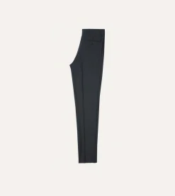 Drake’s Tropical Wool Flat Front Trouser